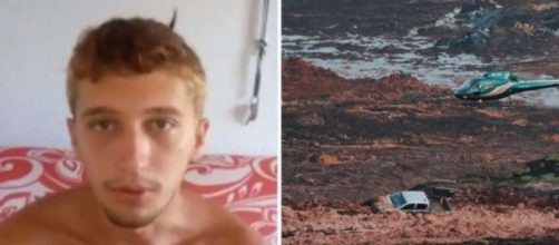 Ap&oacute;s ser dado como desaparecido em Brumadinho, o jovem entrou em contato com a fam&iacute;lia. (Reprodu&ccedil;&atilde;o/Arquivo Pessoal/TV Globo)
