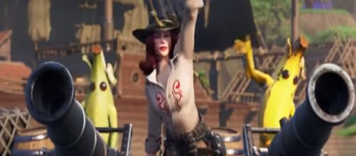 Battle Pass action on 'Fortnite.' - [Fortnite / YouTube screencap]