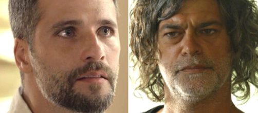 Gabriel e Murilo se estranham durante discuss&atilde;o. (Divulga&ccedil;&atilde;o/Rede Globo)