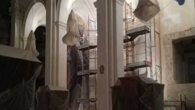 Brindisi, durante i lavori di restauro della cattedrale spunta un'antica cappella