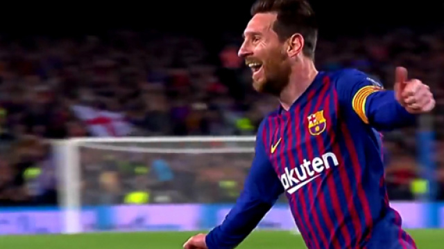 Lionel Messi, autore di 10 goal in Champions League