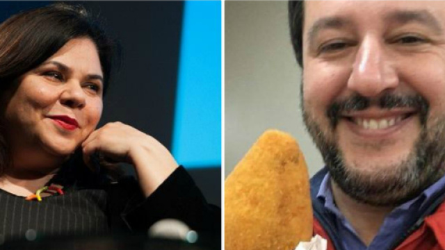 Salvini le d&agrave; della snob, Murgia replica: 'Paragoniamo i curriculum, lei &egrave; un fannullone' - vistanet.it