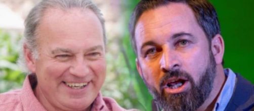 Bert&iacute;n Osborne y Santiago Abascal en imagen