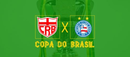 CRB x Bahia ao vivo (Foto: Montagem/ Diogo Marcondes)