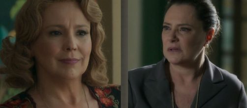 Mirtes e Ondina em O S&eacute;timo Guardi&atilde;o. (Reprodu&ccedil;&atilde;o/ TV Globo)