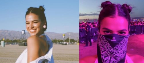 A atriz postou fotos com looks arrojados durante o festival "Coachella". (Reprodu&ccedil;&atilde;o/Instagram@brunamarquezine)