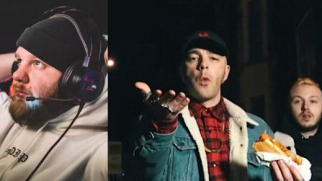 Da siistra: Nitro Wilson, Salmo e Lazza