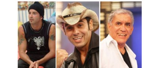 Buba, Andr&eacute; e Nono participaram do 'BBB', mas j&aacute; faleceram. (Reprodu&ccedil;&atilde;o/TV Globo)