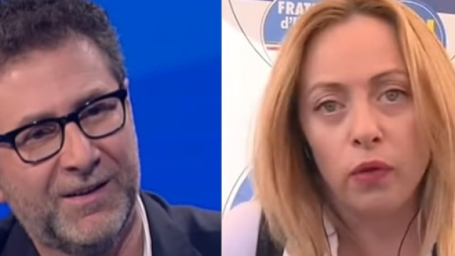 Fazio: 'Si dice Parigi sia capitale d'Italia', la Meloni su Twitter: 'La capitale &egrave; Roma' (VIDEO)