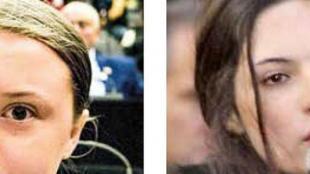 Greta Thunberg e Izabella Nilsson Jarvandi