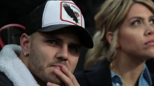 Mauro Icardi e Wanda Nara (foto: foxsports.it)