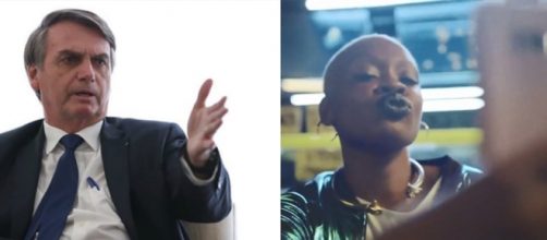 A campanha publicit&aacute;ria era dirigida ao p&uacute;blico jovem. (Reprodu&ccedil;&atilde;o/Instagram/@jairmessiasbolsonaro/TV Globo)