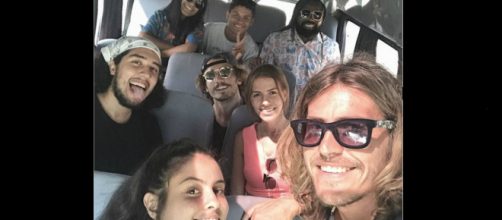 Ex-BBBs Hana, Alan, Rodrigo, Danrley e Alberto viajam juntos. (Reprodu&ccedil;&atilde;o/Instagram/@albertomezzetti)
