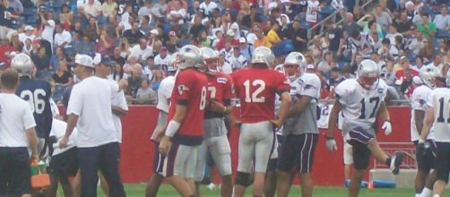 Tom Brady was a sixth-round draft choice by the Patriots in 2000. [Image Source: Flickr | Craig Nelson]