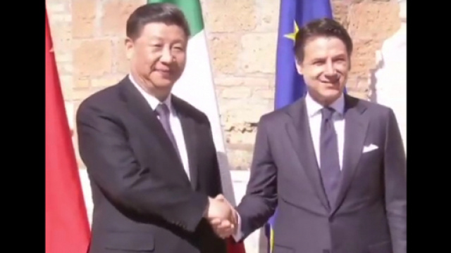Xi Jinping e Giuseppe Conte al 2&deg; summit di Pechino Belt and Road