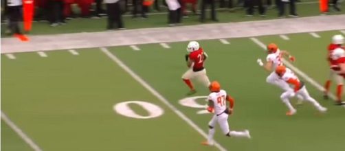 Nebraska football doesn't see player drafted. [Image via Mark V/YouTube]