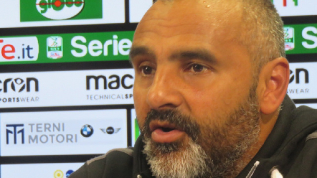L'allenatore del Lecce Liverani