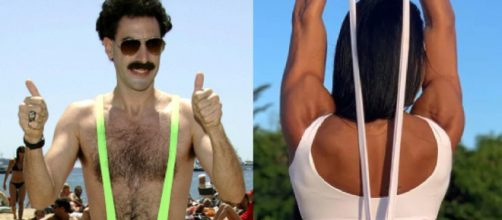 Gracyanne Barbosa e Borat. (Arquivo Blasting News/Reprodu&ccedil;&atilde;o/Instagram/@graoficial)