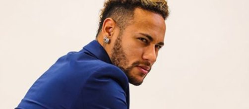 Neymar volta aos treinos ap&oacute;s les&atilde;o. (Reprodu&ccedil;&atilde;o/Instagram/@neymarjr)