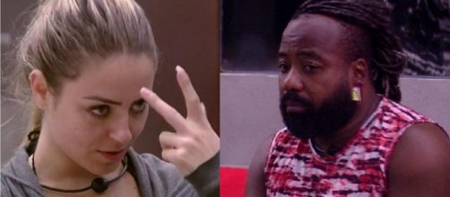 Paula e Rodrigo do BBB19. (Reprodu&ccedil;&atilde;o/ TV Globo)