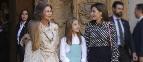 La reina Letizia repite el atuendo del d&iacute;a del incidente con Sof&iacute;a