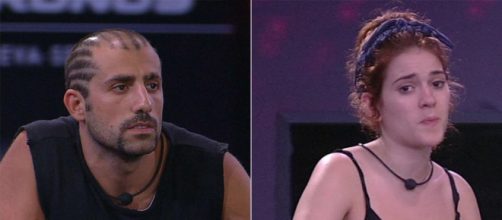Mostrando enorme resist&ecirc;ncia, ex-participantes Kaysar e Ana Clara venceram o cansa&ccedil;o em busca de lideran&ccedil;a. (Reprodu&ccedil;&atilde;o/ TV Globo)