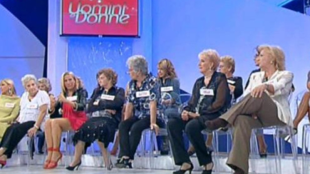 Il parterre over di Uomini e Donne.
