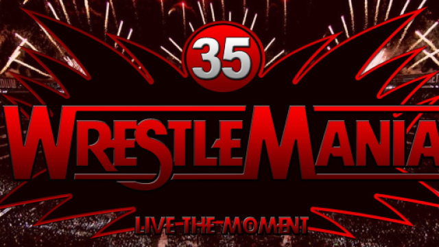 WWE WrestleMania 35 logo - 7 Avril 2019 (reddit.com)