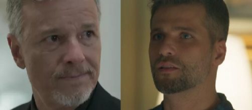 Sampaio tentar&aacute; matar Gabriel de novo (Reprodu&ccedil;&atilde;o/TV Globo)