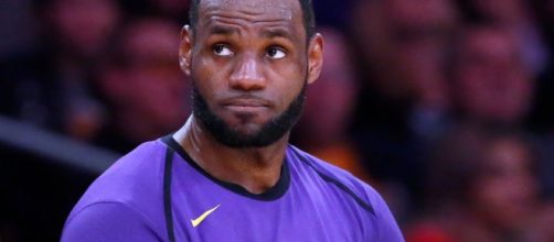 LeBron's disappointing season has translated to him losing his spot as the top player in the game. [Image via NBA on ESPN/YouTube]