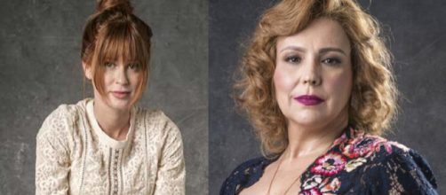 Luz (Marina Ruy Barbosa) e Ondina (Ana Beatriz Nogueira). (Divulga&ccedil;&atilde;o/Rede Globo)