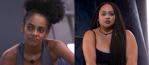 R&iacute;zia bate Gabi no Pared&atilde;o. (Reprodu&ccedil;&atilde;o/Rede Globo)