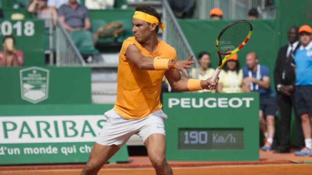 Rafa Nadal, vincitore di 11 delle ultime 14 edizioni del Rolex Masters di Montecarlo