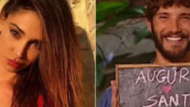 Belen Rodriguez e Stefano De Martino festeggiano Santiago: 'Sei la parte migliore di noi'.