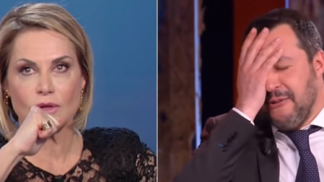 Simona Ventura a The Voice parla di Salvini.
