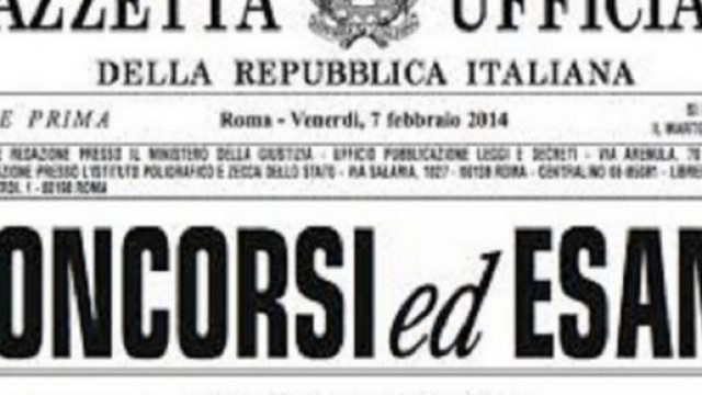 Concorsi pubblici per differenti posizioni.