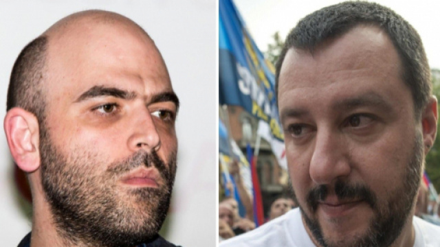 Saviano contro Salvini sulla questione cannabis