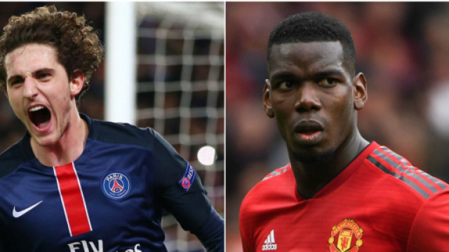 Adrien Rabiot e Paul Pogba, calciomercato Juventus