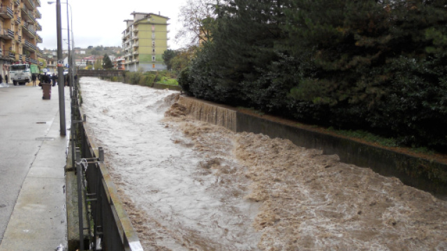 Maltempo: esonda fiume Savio, allerta gialla in Toscana e Liguria