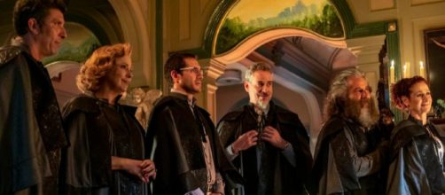 Os guardi&otilde;es reunidos. (Reprodu&ccedil;&atilde;o/TV Globo)