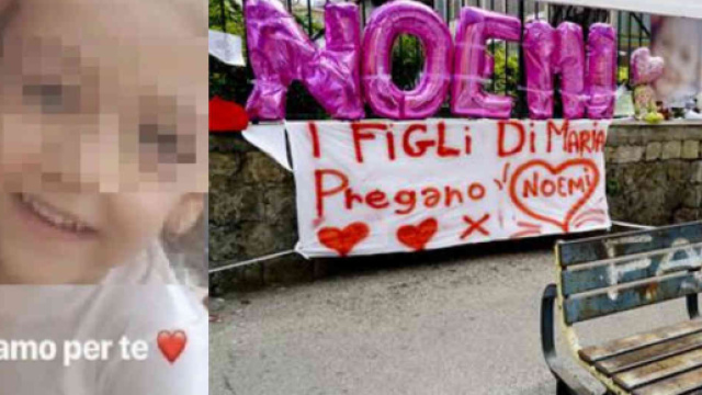 Le condizioni di Noemi sembrano decisamente migliorate