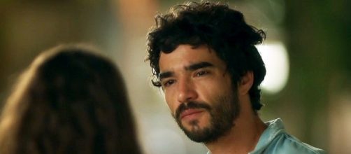 Ator interpreta o personagem Geandro em 'O S&eacute;timo Guardi&atilde;o'. (Divulga&ccedil;&atilde;o/TV Globo)