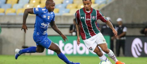 Cruzeiro e Fluminense durante partida no Maracan&atilde; (Divulga&ccedil;&atilde;o/Lucas Mer&ccedil;on/Fluminense FC)
