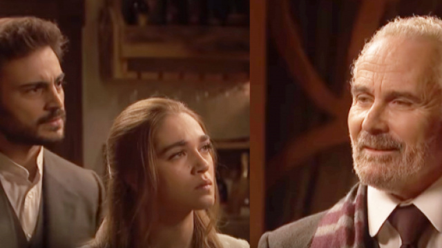 Il Segreto, trame: Julieta e Saul minacciati da Eustaquio poco prima delle nozze