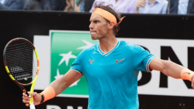 Rafael Nadal, vincitore per la nona volta in carriera degli Internazionali d'Italia