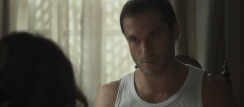 Aranha reconhece o serial killer. (Reprodu&ccedil;&atilde;o/TV Globo)