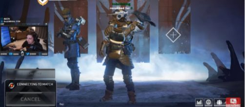 Shroud playing Apex Legends. [Image source: SLR/YouTube]