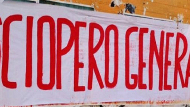 Sciopero generale 17 maggio 2019