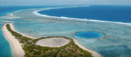 Cold War 'Nuclear Coffin' leaking radioactive waste into Pacific Ocean warns UN Chief. [Image source/Outside TV YouTube video]