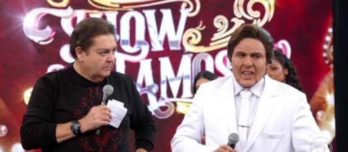 Cear&aacute; chora ao revelar problema de sa&uacute;de no 'Show dos Famosos'. (Reprodu&ccedil;&atilde;o/ TV Globo)